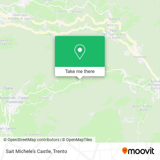 Sait Michele's Castle map