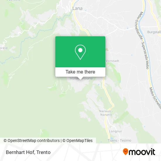 Bernhart Hof map