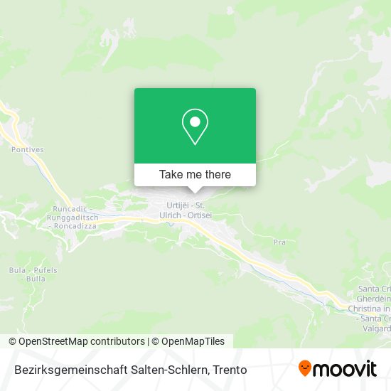 Bezirksgemeinschaft Salten-Schlern map