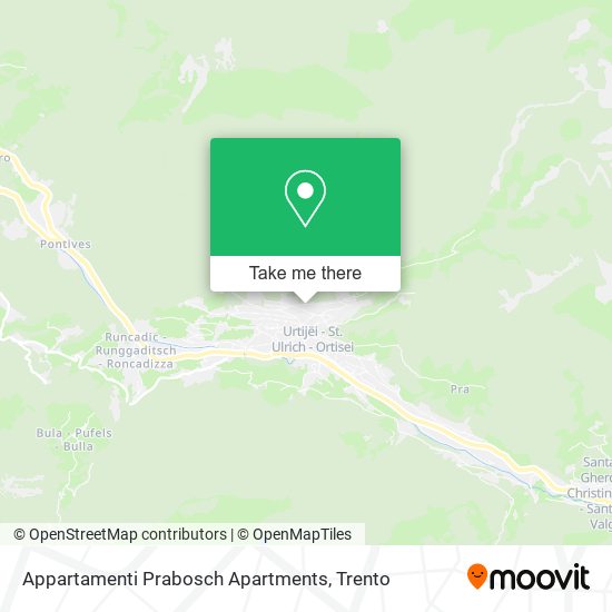 Appartamenti Prabosch Apartments map