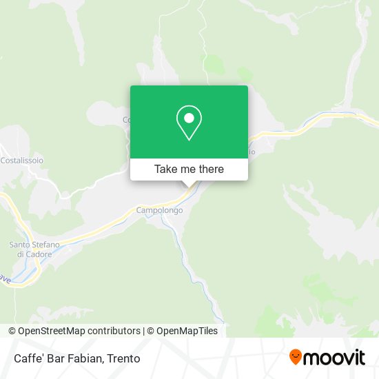 Caffe' Bar Fabian map
