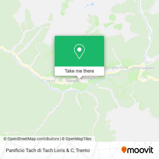 Panificio Tach di Tach Loris & C map