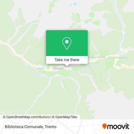 Biblioteca Comunale map