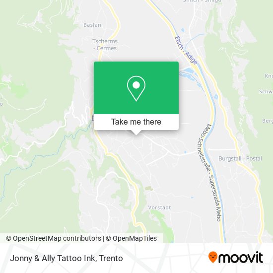 Jonny & Ally Tattoo Ink map