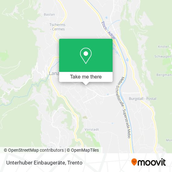 Unterhuber Einbaugeräte map