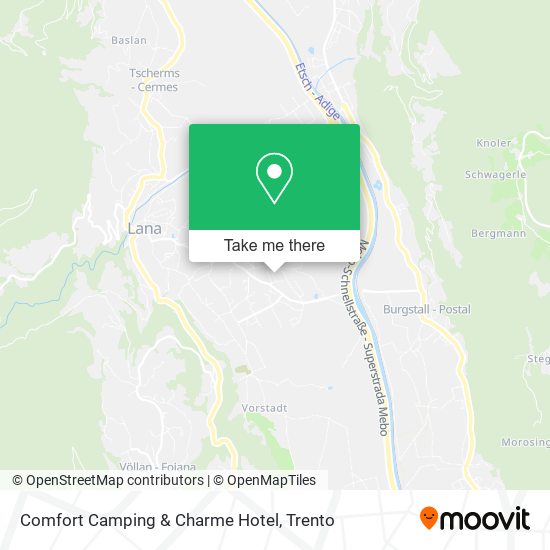 Comfort Camping & Charme Hotel map