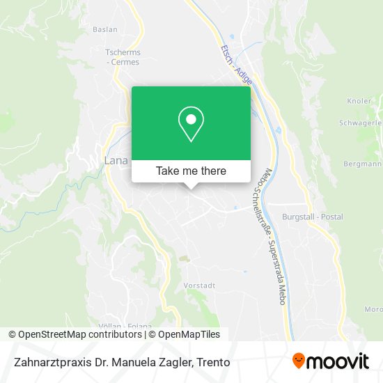 Zahnarztpraxis Dr. Manuela Zagler map