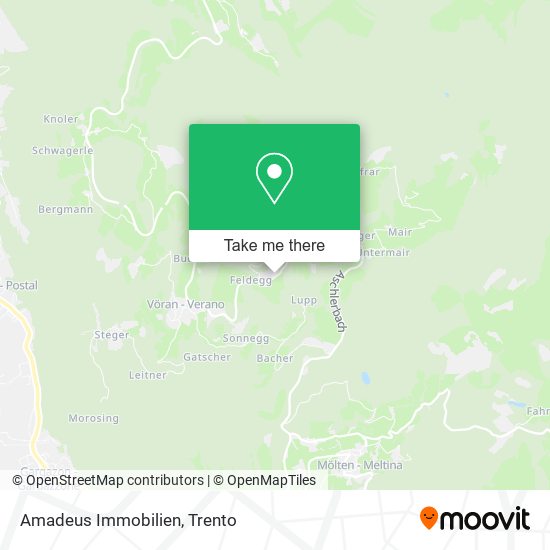 Amadeus Immobilien map