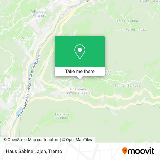 Haus Sabine Lajen map