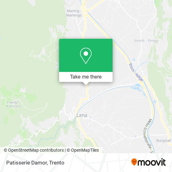 Patisserie Damor map