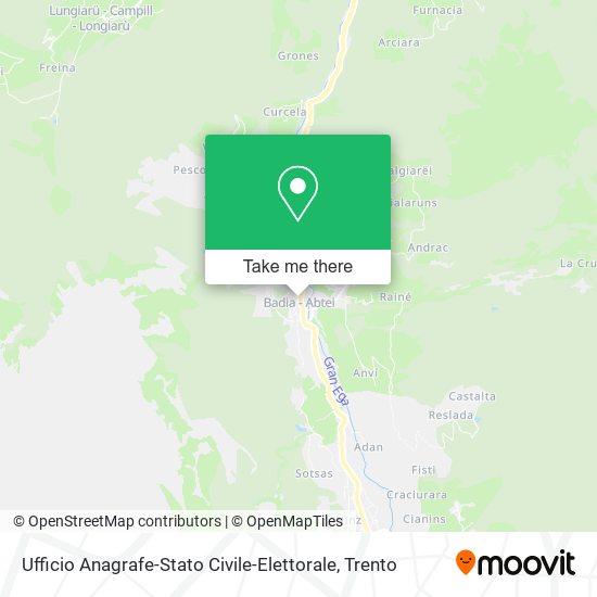 Ufficio Anagrafe-Stato Civile-Elettorale map