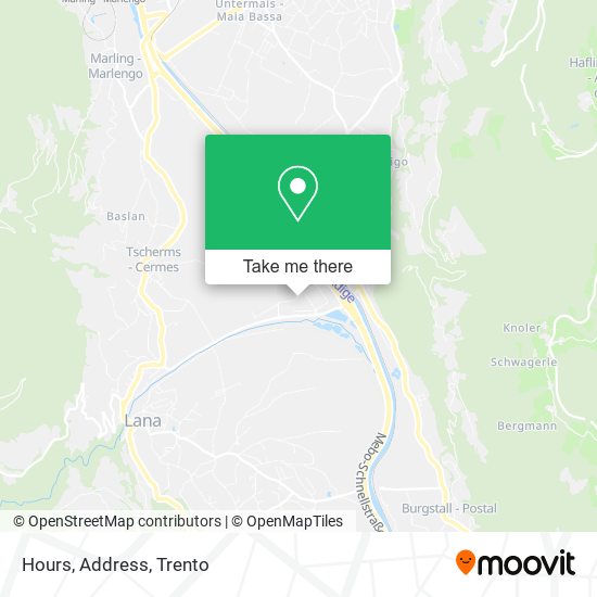 Hours, Address map