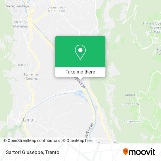 Sartori Giuseppe map