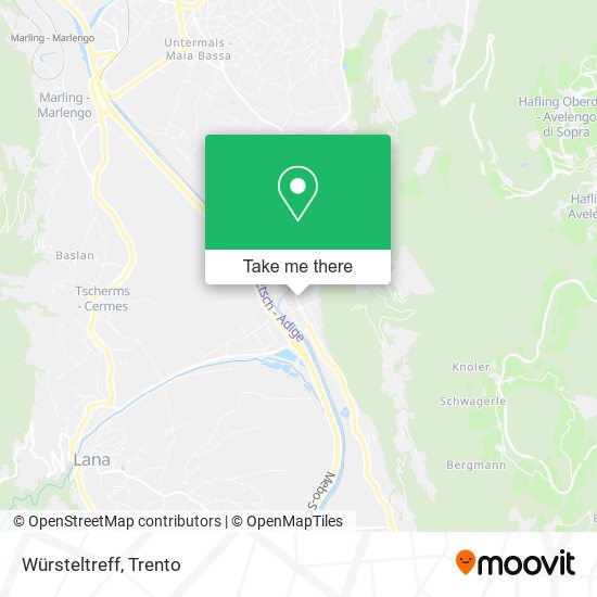 Würsteltreff map