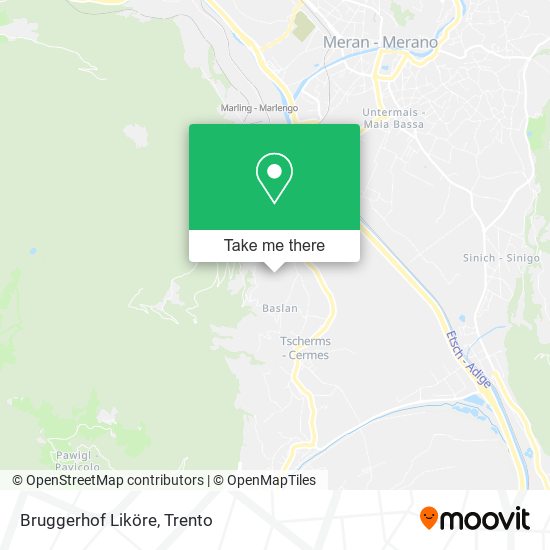 Bruggerhof Liköre map