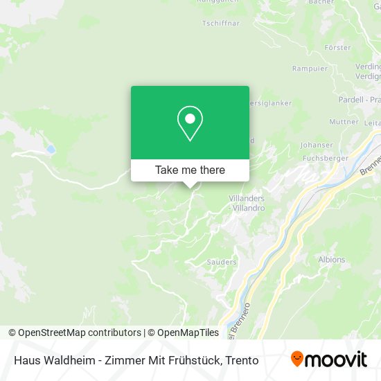 Haus Waldheim - Zimmer Mit Frühstück map
