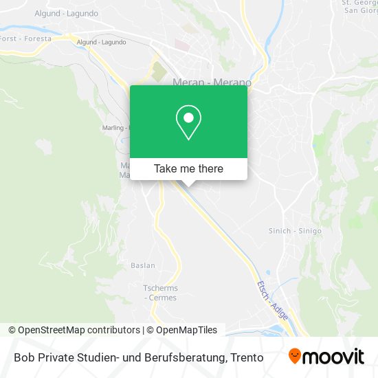 Bob Private Studien- und Berufsberatung map