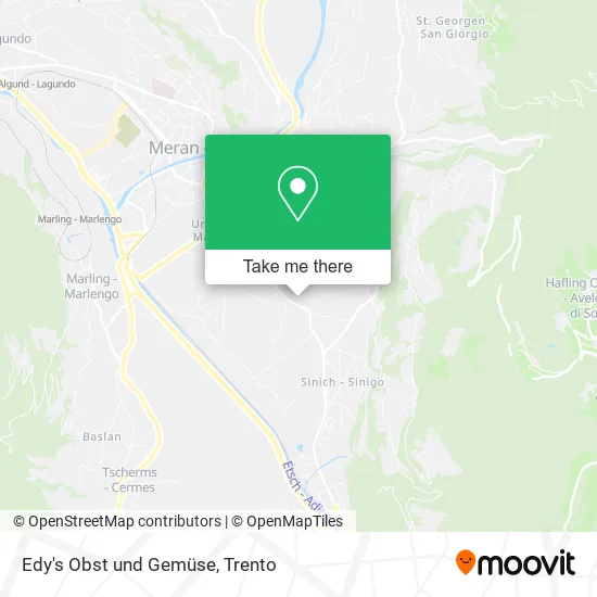 Edy's Obst und Gemüse map