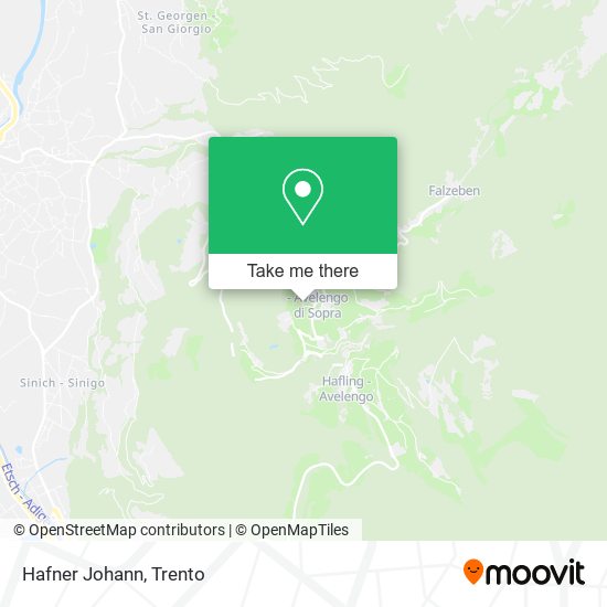 Hafner Johann map
