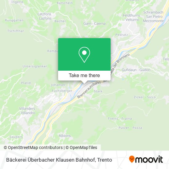Bäckerei Überbacher Klausen Bahnhof map