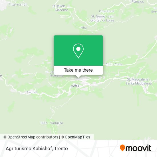 Agriturismo Kabishof map