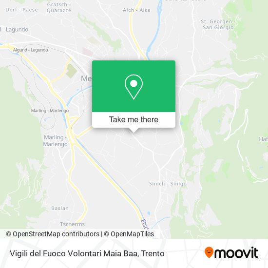 Vigili del Fuoco Volontari Maia Baa map