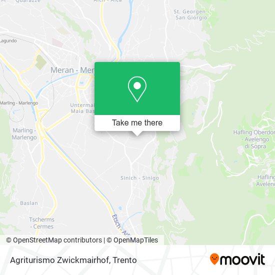 Agriturismo Zwickmairhof map