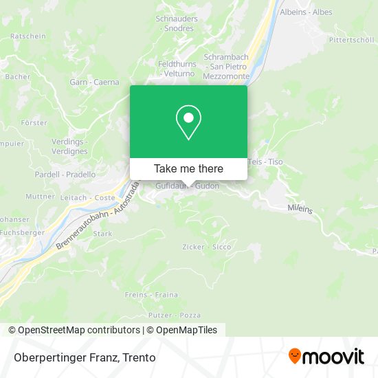 Oberpertinger Franz map