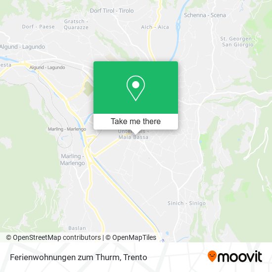Ferienwohnungen zum Thurm map