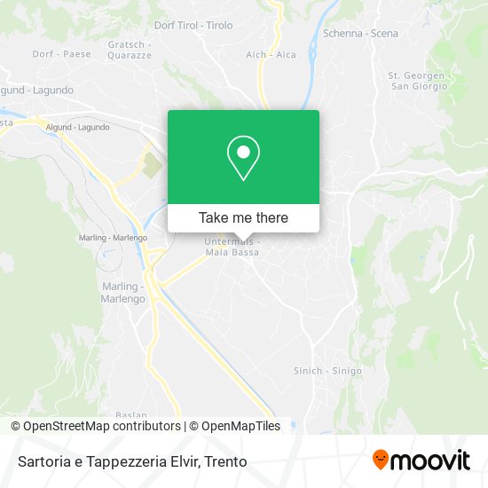 Sartoria e Tappezzeria Elvir map