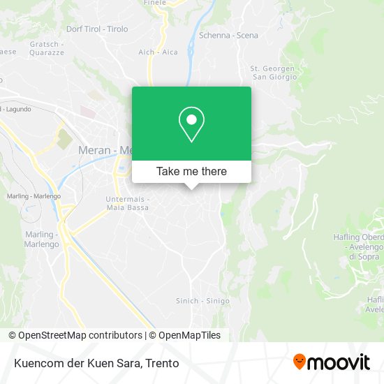 Kuencom der Kuen Sara map
