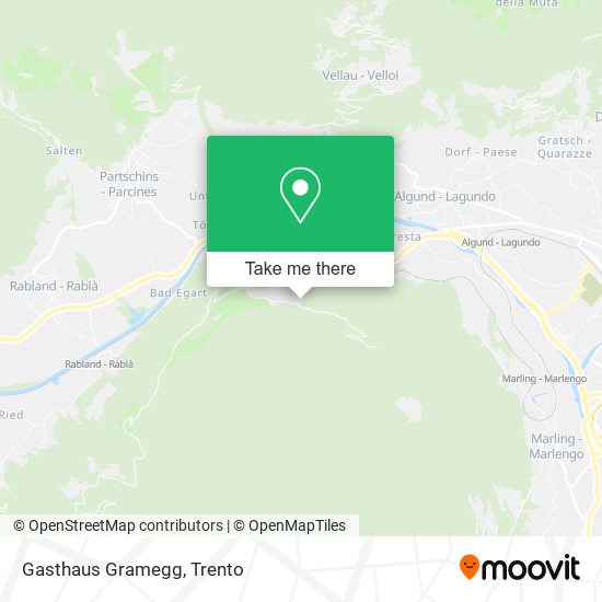 Gasthaus Gramegg map
