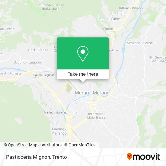 Pasticceria Mignon map