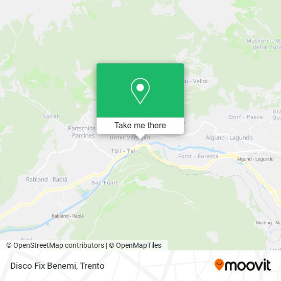 Disco Fix Benemi map
