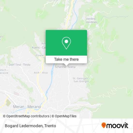Bogard Ledermoden map