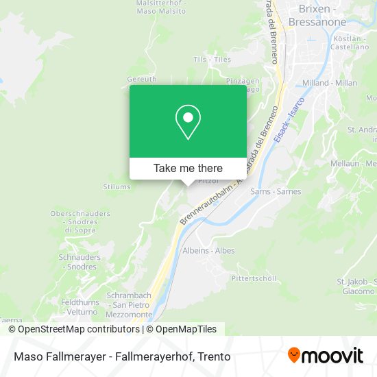 Maso Fallmerayer - Fallmerayerhof map