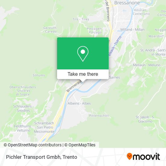 Pichler Transport Gmbh map