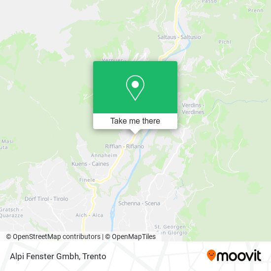 Alpi Fenster Gmbh map