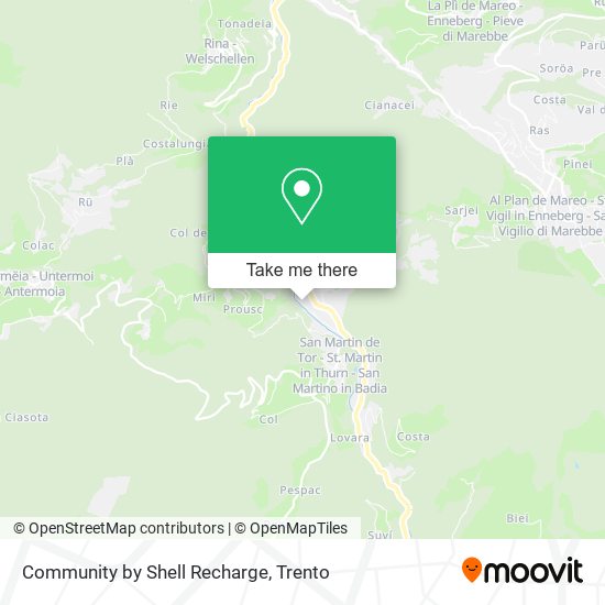 Community by Shell Recharge map