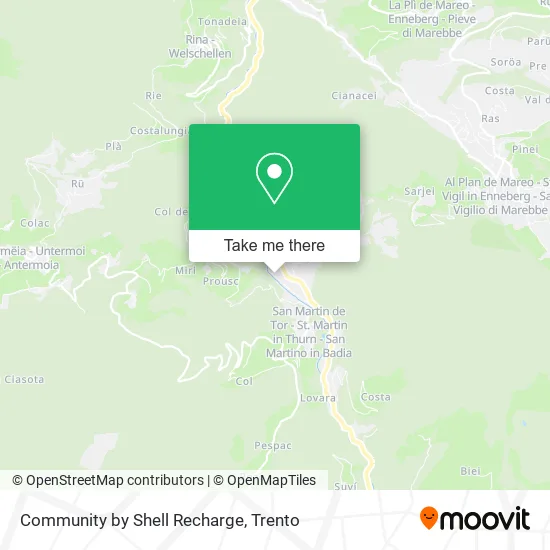 Community by Shell Recharge map