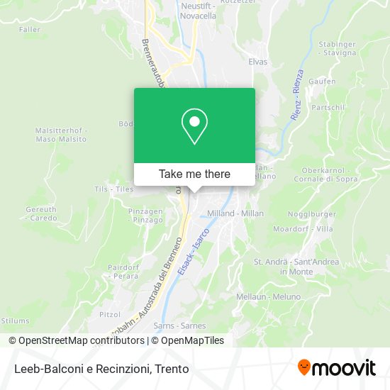 Leeb-Balconi e Recinzioni map