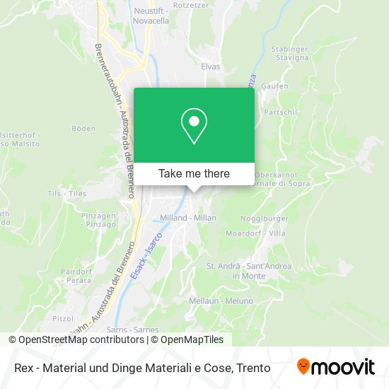 Rex - Material und Dinge Materiali e Cose map