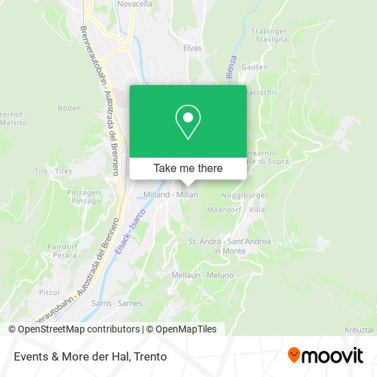 Events & More der Hal map