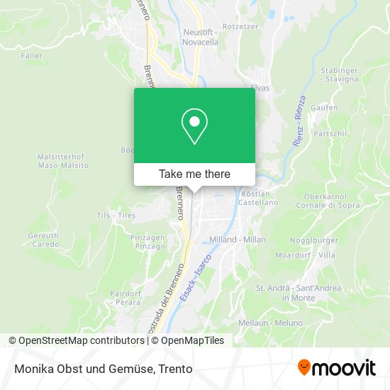 Monika Obst und Gemüse map