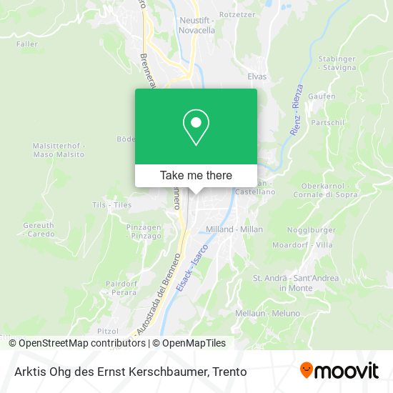 Arktis Ohg des Ernst Kerschbaumer map
