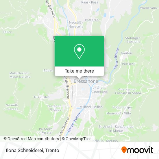 Ilona Schneiderei map