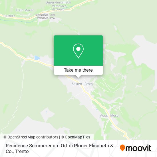 Residence Summerer am Ort di Ploner Elisabeth & Co. map