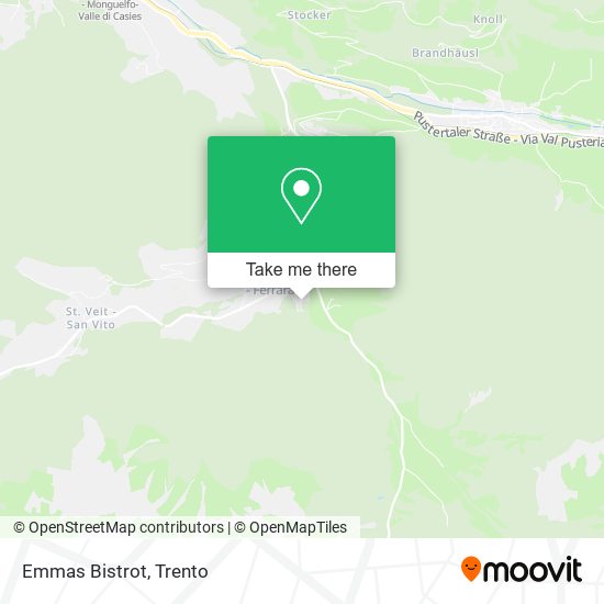 Emmas Bistrot map