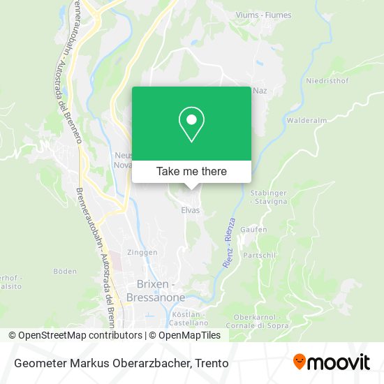 Geometer Markus Oberarzbacher map