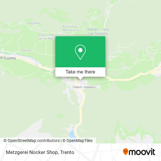 Metzgerei Nocker Shop map